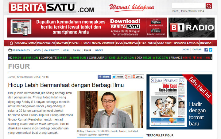 BSL di Media BeritaSatu